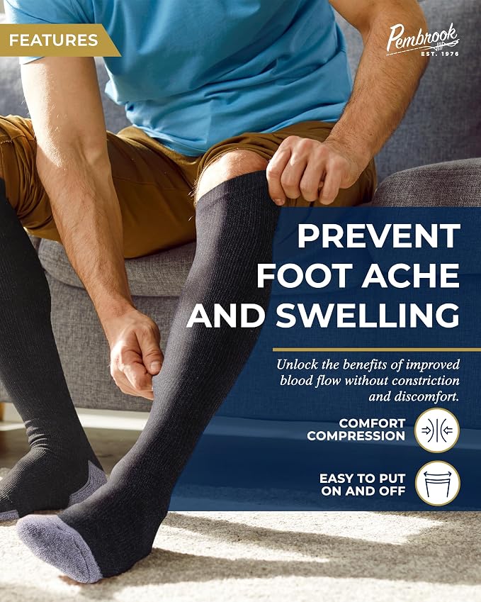 Pembrook Light Compression Socks