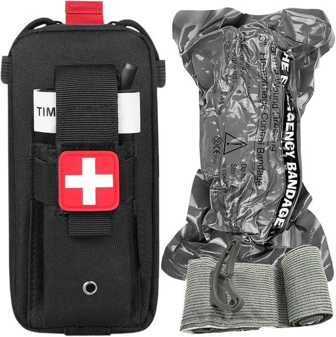 Tourniquet Pouch, Small Trauma Medical Kit Tactical First Aid