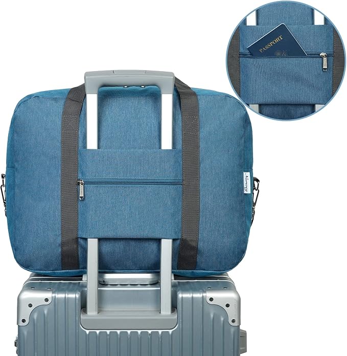 For Spirit Airlines Personal Item Bag 18x14x8 Foldable Travel Duffel Bag Tote
