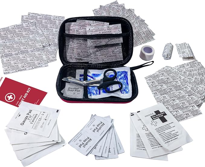 All-Purpose First Aid Kit 184 Pieces, Emergency Kit