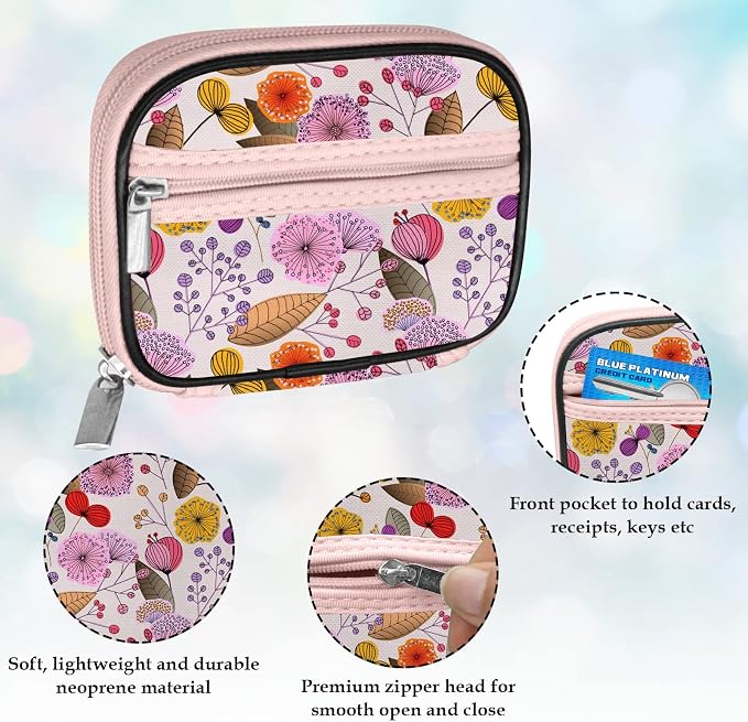 Serfeymi Weekly Travel Pill Organizer Pill Case