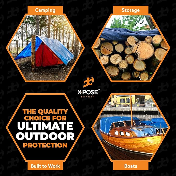 Better Blue Poly Tarp 40' x 50'