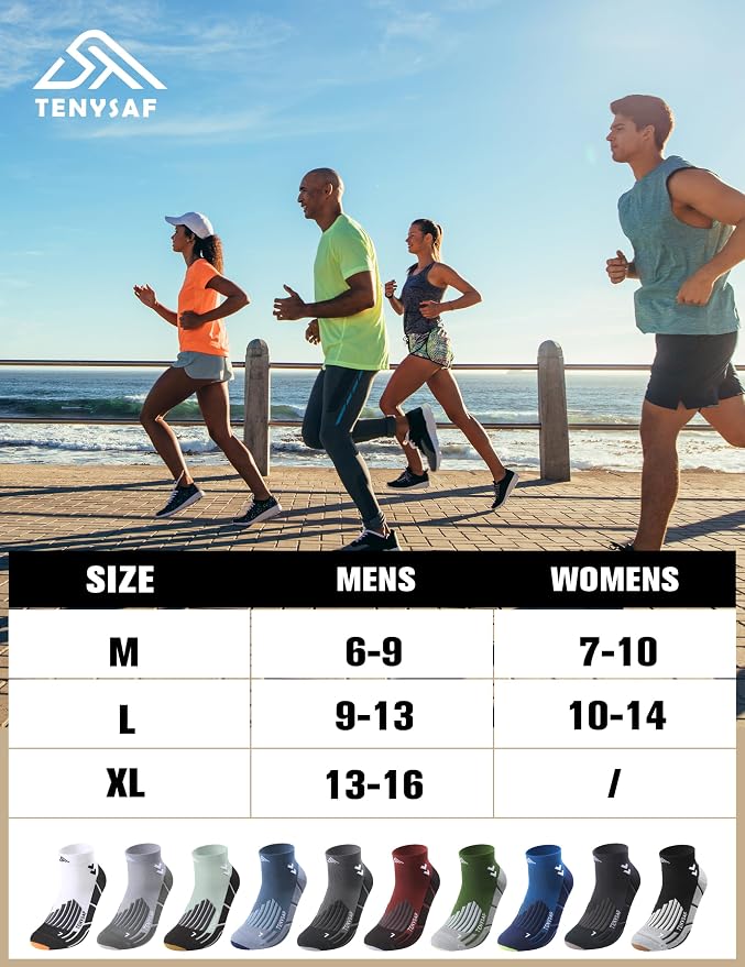 Compression Sport Running Socks: Athletic Socks