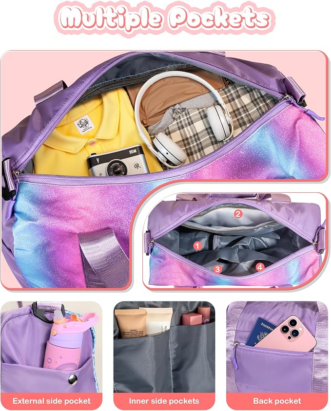 Dorm Room Essentials for Girls-Girl Gym Bag