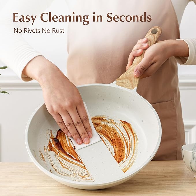 SENSARTE Nonstick Ceramic Frying Pan Skillet