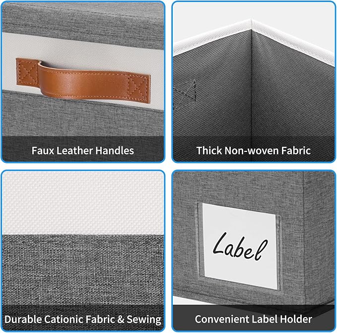 GhvyenntteS Extra Large Storage Bins