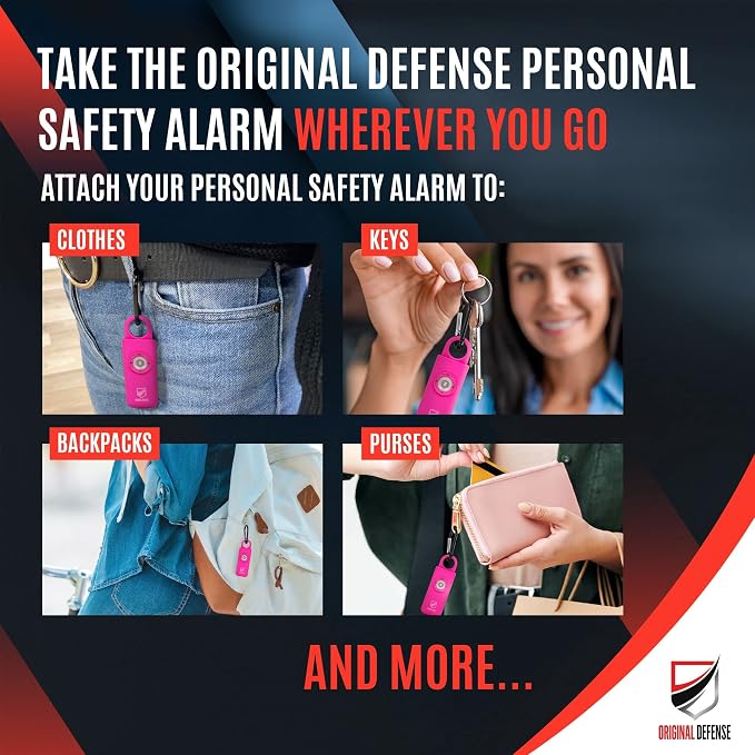 Original Defense® Siren Self-Defense Alarm