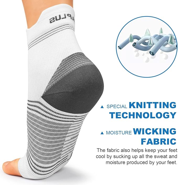 Plantar Fasciitis Sock for Men and Women, Compression Foot Sleeves