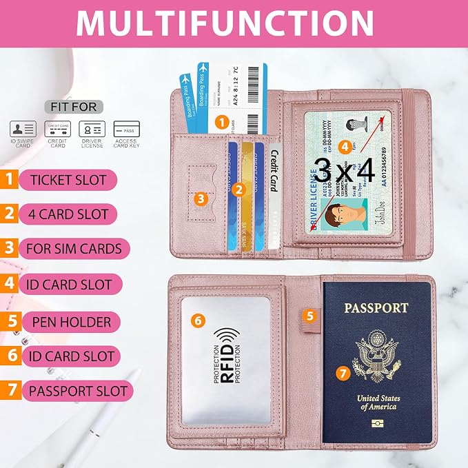 Melsbrinna Rfid Passport Holder