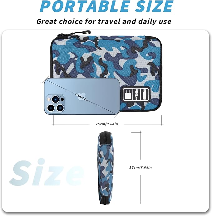Electronics Organizer, Portable Cable Organizer Bags, Travel Electronic