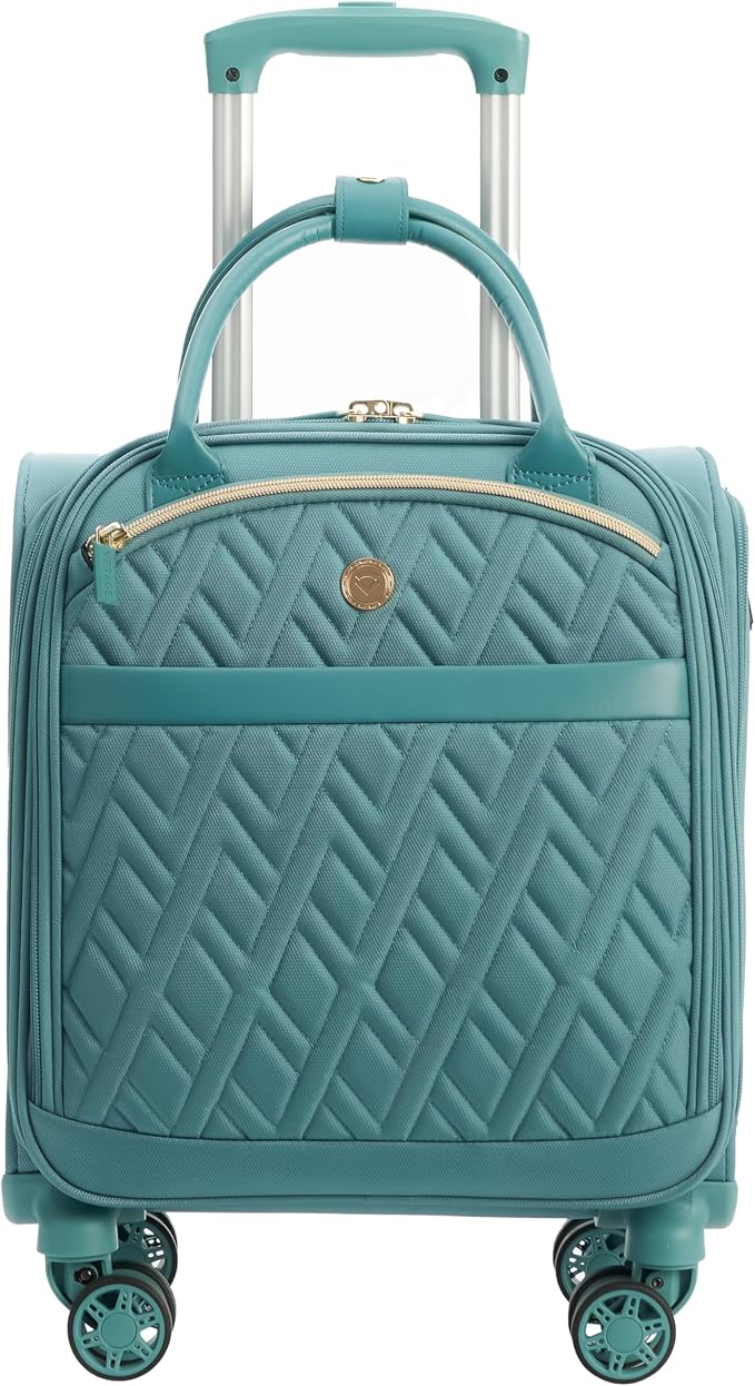 Verage 18x14x8in Spinner Underseat Carry-On Luggage -Airplane Personal Item Bag