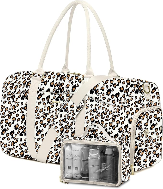 Women Duffle Weekender Travel Bag: Large Duffel Bags