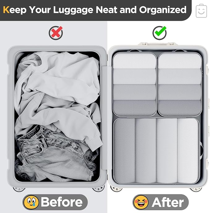 Veken 6/9/11 Set Compression Packing Cubes