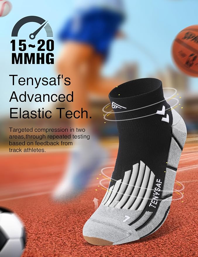 Compression Sport Running Socks: Athletic Socks