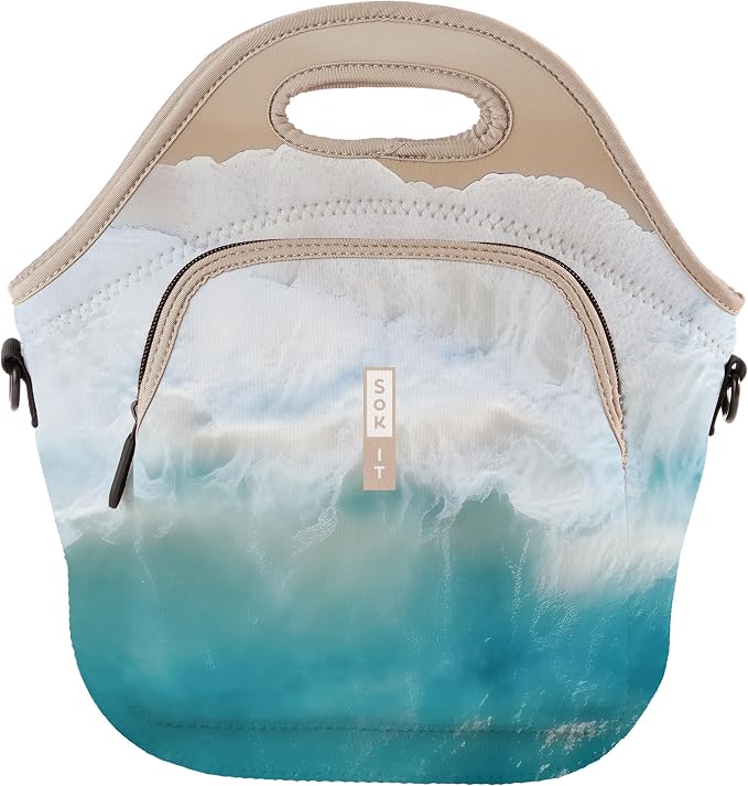 Sok It LunchTote Zippered Bag Insulated Neoprene Caddy