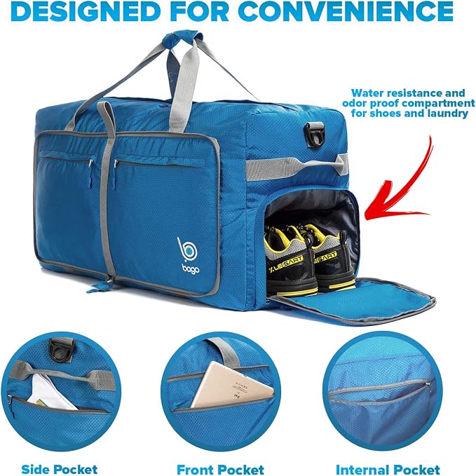 Bago Large Foldable Duffel Bags