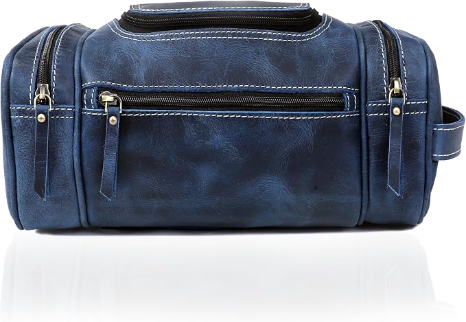 VC VINTAGE COUTURE Leather Toiletry Bag