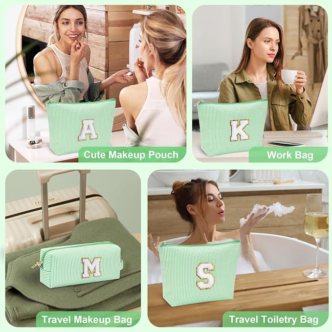 YOOLIFE 2 Pieces Makeup Bags for Women, Mom Birthday Gifts Unique Gifts Makeup