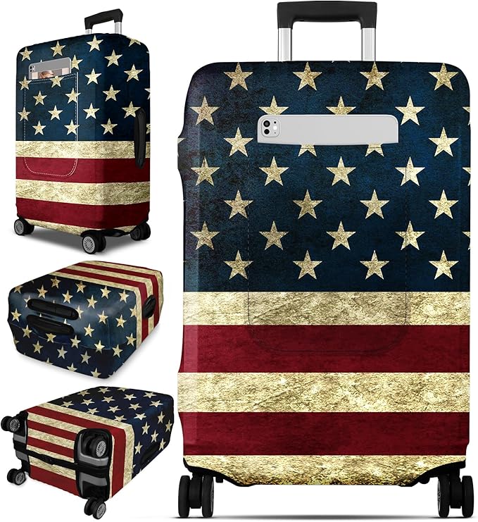 Slohif Luggage Cover for Suitcase Tsa Approved Protector