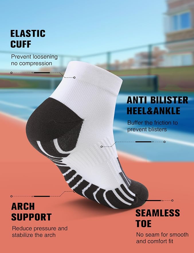 Compression Sport Running Socks: Athletic Socks