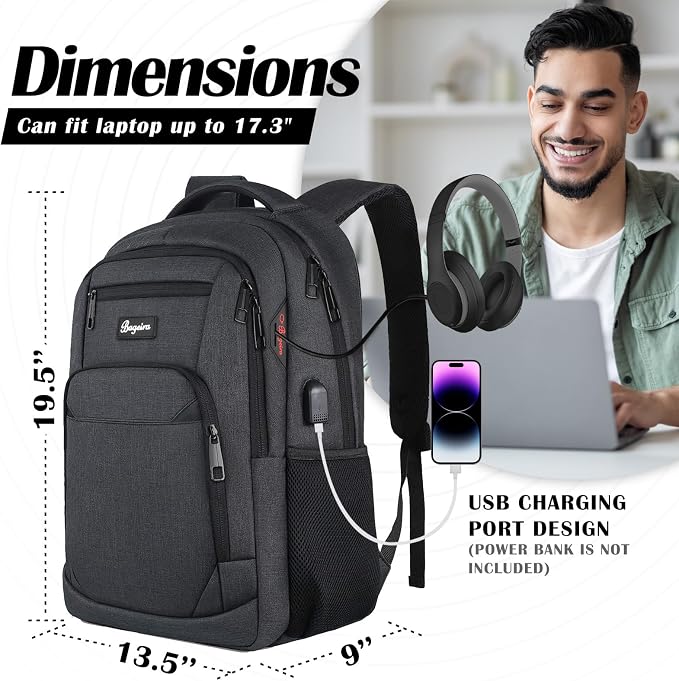 17.3 Inch Laptop Backpack, School Backpacks