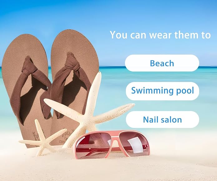 KuaiLu Flip Flops for Women