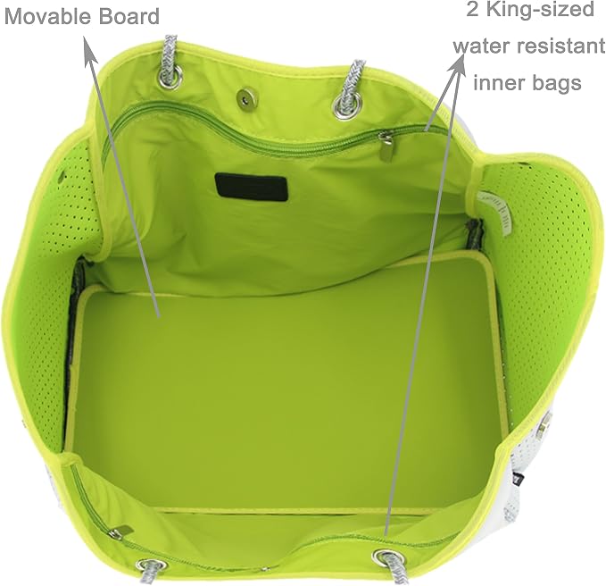 QOGiR Neoprene Multipurpose Beach Bag Tote