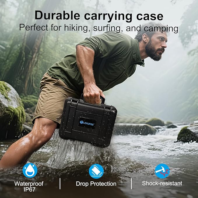 Lekufee Waterproof Hard Case Compatible