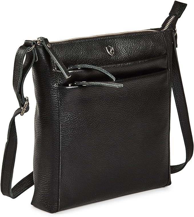 Small Soft Genuine Leather Crossbody Purse Women’s Sling Crossover Shoulder