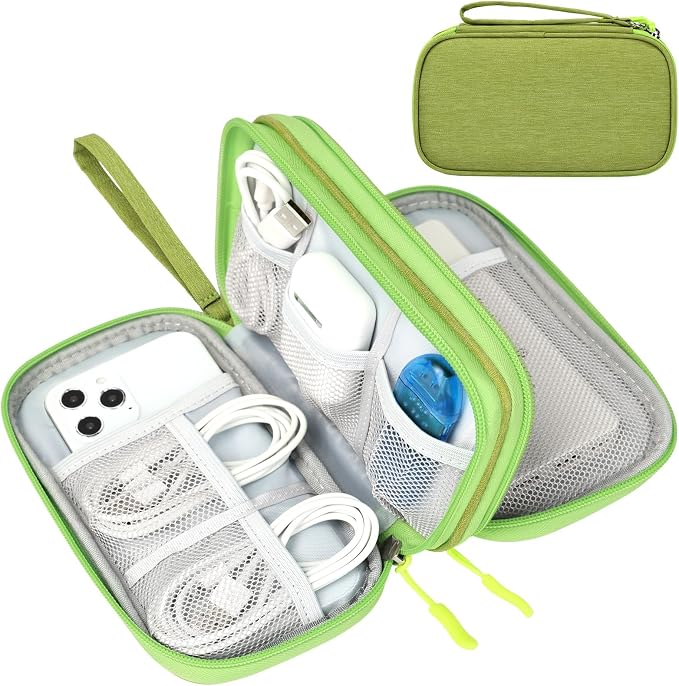 FYY Travel Cable Organizer Pouch Electronic Accessories Carry Case Portable