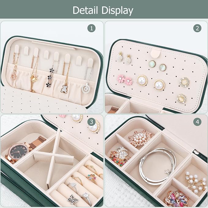DesignSter Small Travel Jewelry Box