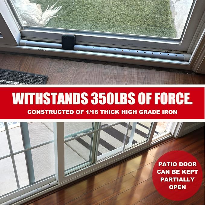 SECURITYMAN 2-in-1 Door Security Bar