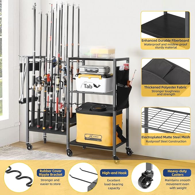 Olakee Fishing Rod Holder, Fishing Pole Holders