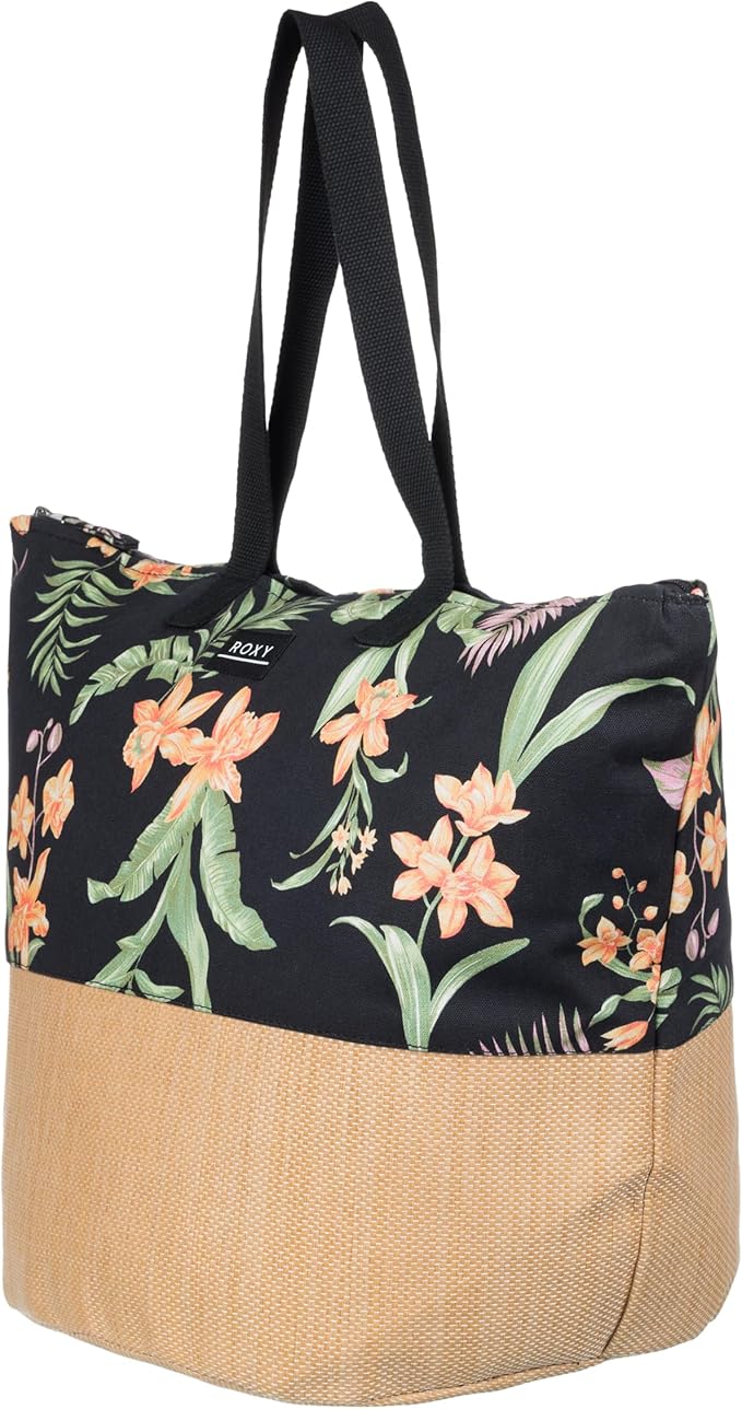 Roxy Women's Beach Tote Bag | Travel | Vacation | Straw | Lightweight |
