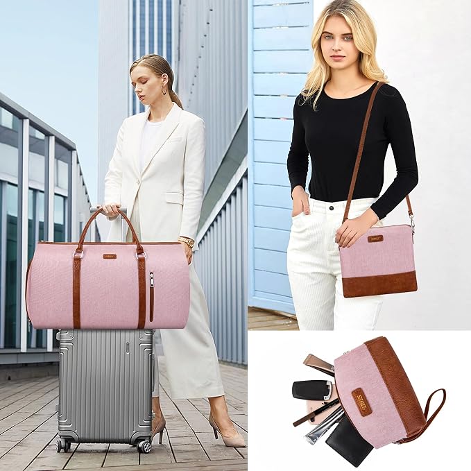 Convertible Garment Duffel Bag for Travel