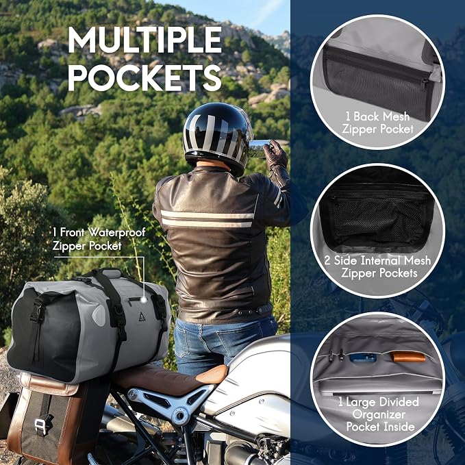Haimont Waterproof Duffel Bag Roll-top Dry Duffel Bag