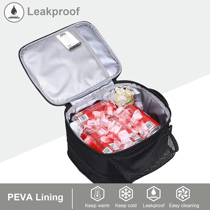 MIER Expandable Lunch Bag Insulated Lunch Box
