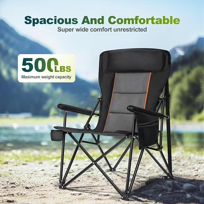 ALPHA CAMP Oversized Folding Camping Chairs