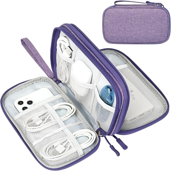 FYY Electronic Organizer, Travel Cable Organizer Bag Pouch Electronic