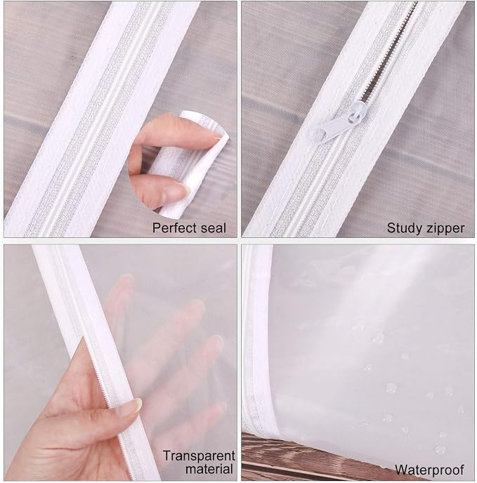 Pwsap 8Pack Breathable Clothes Covers