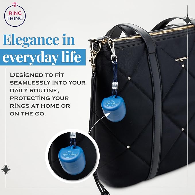 RING THING - Ring Holder Keychain, Jewelry Organizer and Storage, Portable