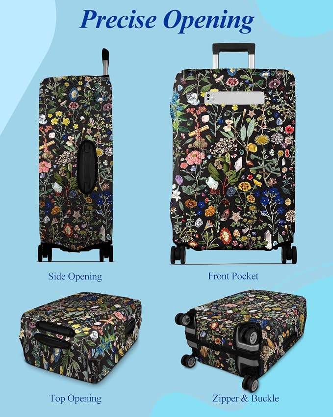 Slohif Luggage Cover for Suitcase Tsa Approved Protector