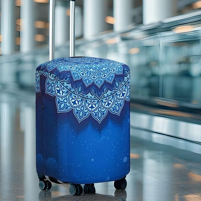 Explore Land Travel Luggage Cover Suitcase Protector Fits 23-26 Inch Case