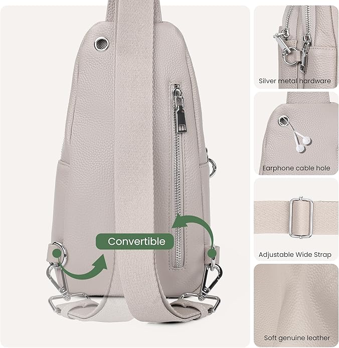 befen Genuine Leather Small Sling Bag