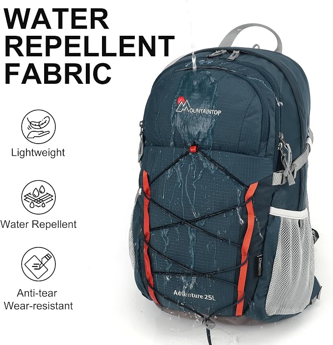 MOUNTAINTOP 25L/40L Hiking Backpack, Lightweight Travel Backpack