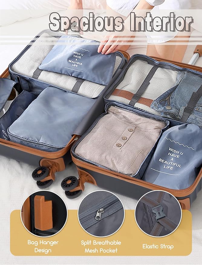 Luggage Sets 5 Piece, Suitcases