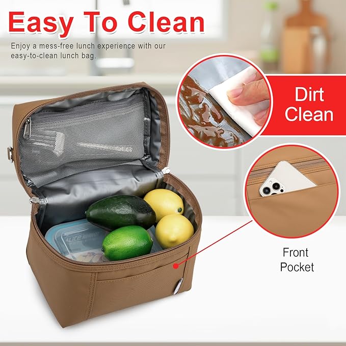NOL Natural Organic Lifestyle Insulated Lunch Bags