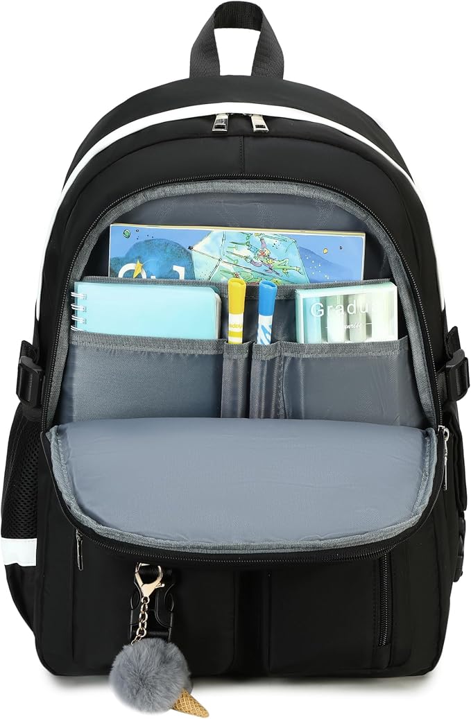 Girls Backpack Stylish Schoolbag Set