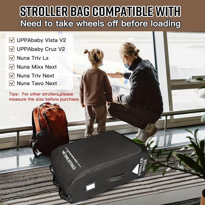 RAYMACE Padded Stroller Travel Bag