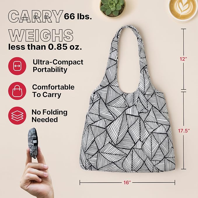 Nanobag Ultra-Lightweight Foldable Tote